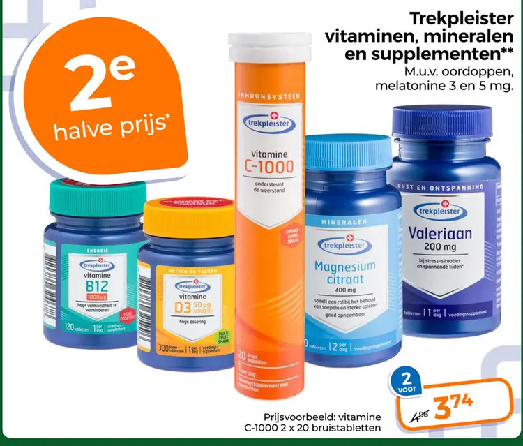 Aanbieding: Vitamine C-1000 bruistabletten