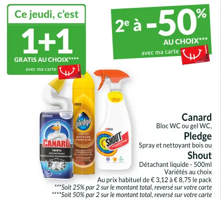 Offre: Canard, Pledge ou Shout