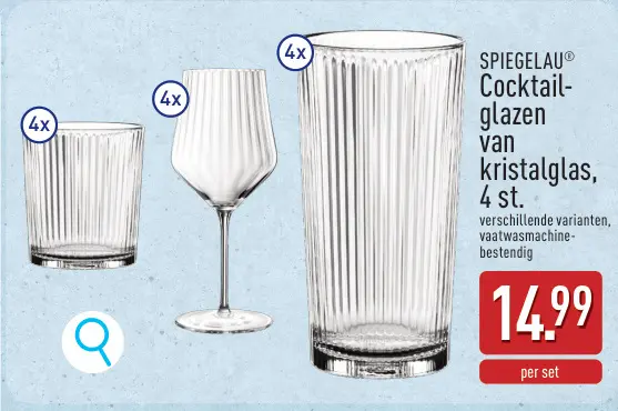 Promotie: Cocktailglazen