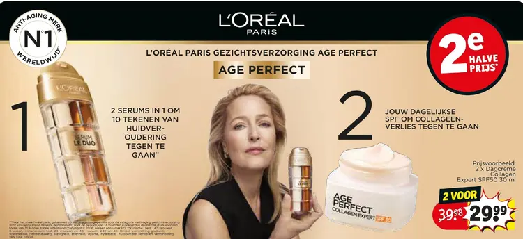 Promotie: Gezichtsverzorging Age Perfect