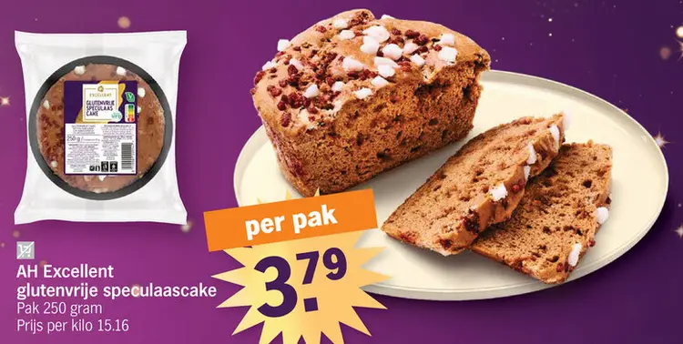 Promotie: glutenvrije speculaascake