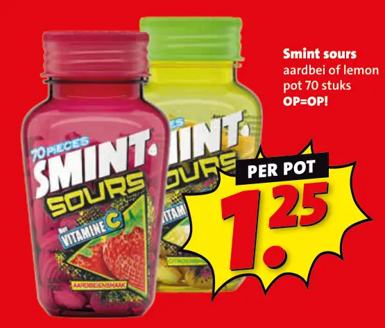 Aanbieding: Smint sours