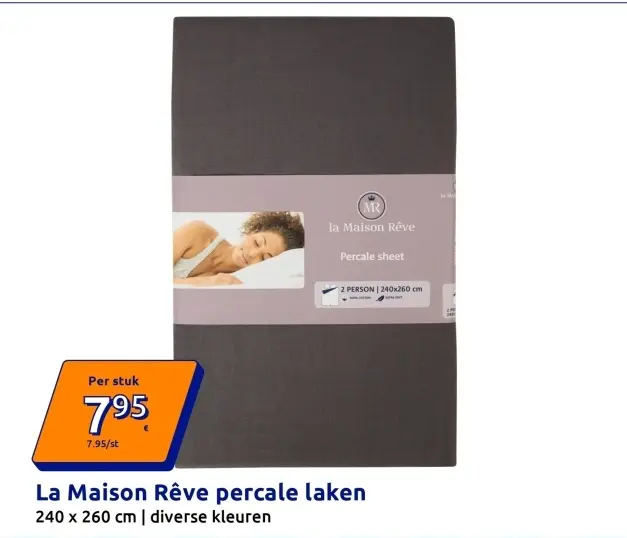 Promotie: La Maison Rêve percale laken