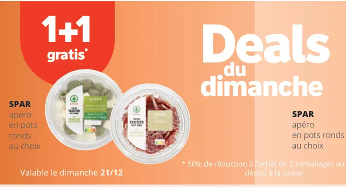 Offre: Apéro en pots ronds