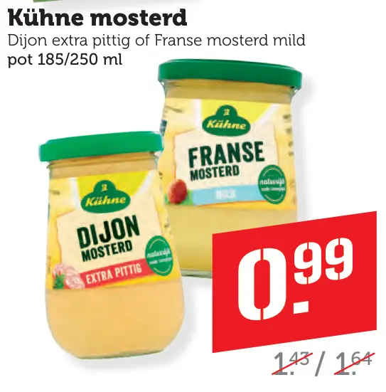 Aanbieding: mosterd