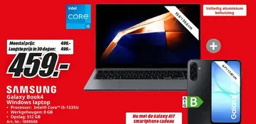 Aanbieding: SAMSUNG Galaxy Book4 Windows laptop