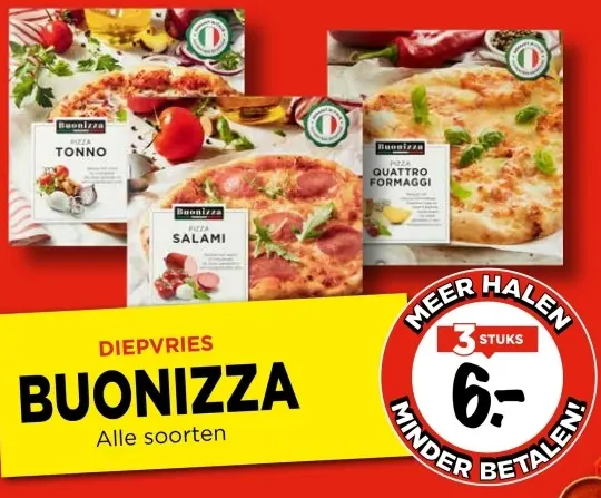Aanbieding: Pizza