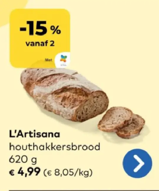 Offre: houthakkersbrood