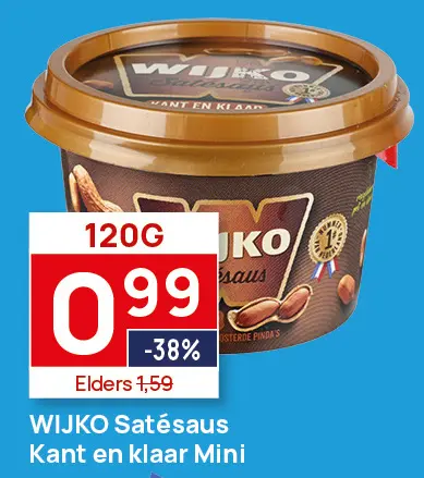 Aanbieding: Satésaus Kant en klaar Mini