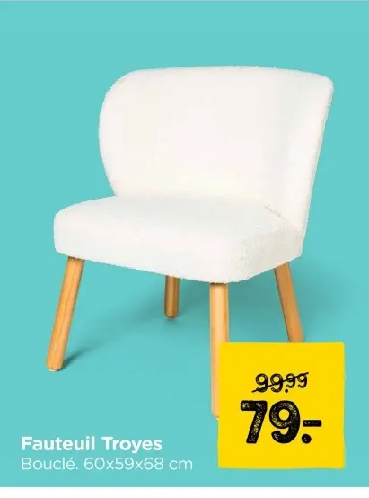 Aanbieding: Fauteuil Troyes