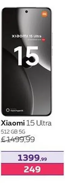 Promotie: Xiaomi 15 Ultra