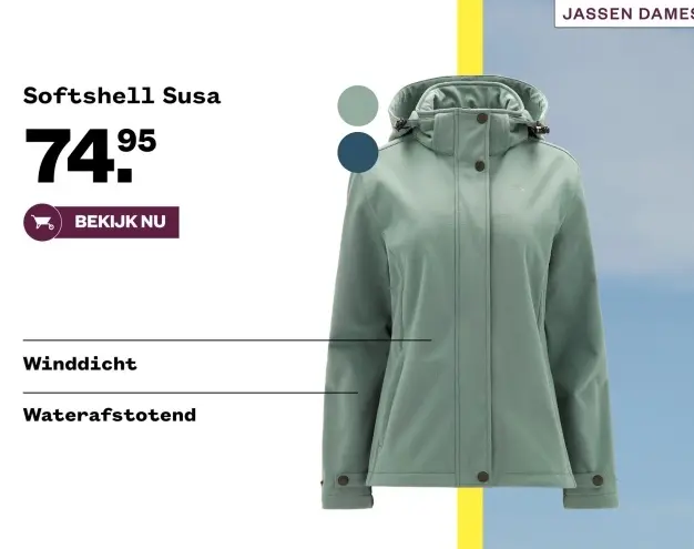 Aanbieding: Softshell Susa