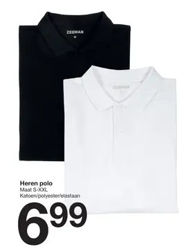 Aanbieding: Heren polo