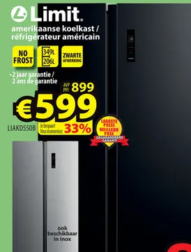 Aanbieding: amerikaanse koelkast / réfrigérateur américai