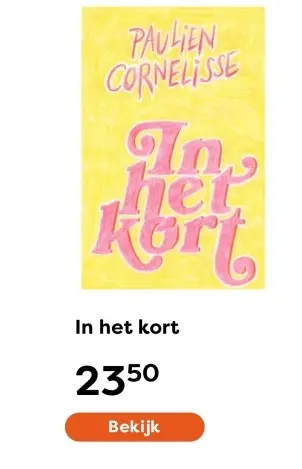 Aanbieding: Boek - In het kort
