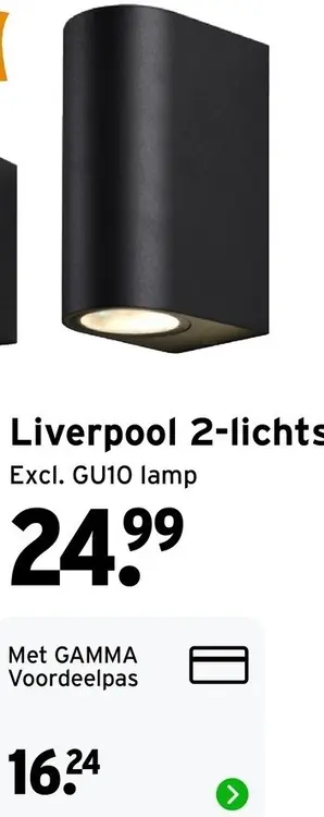 Aanbieding: Liverpool 2-lichts