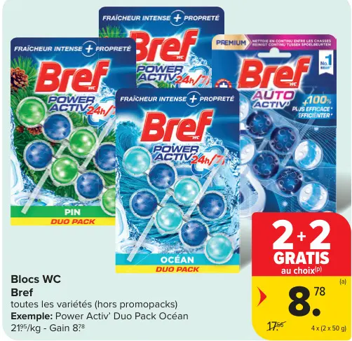 Offre: Blocs WC