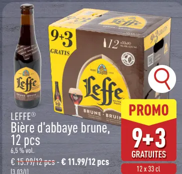 Offre: Bière d'abbaye brune