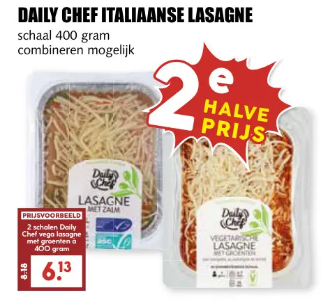 Aanbieding: Italiaanse lasagne