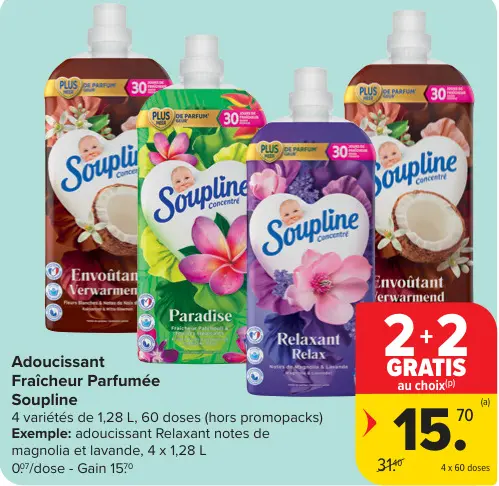 Offre: Adoucissant Fraîcheur Parfumée