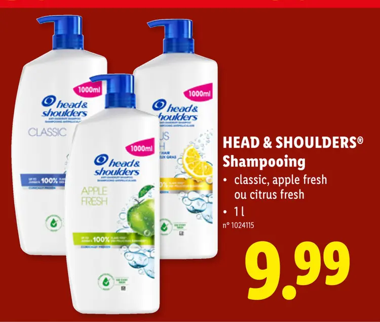 Offre: Shampooing