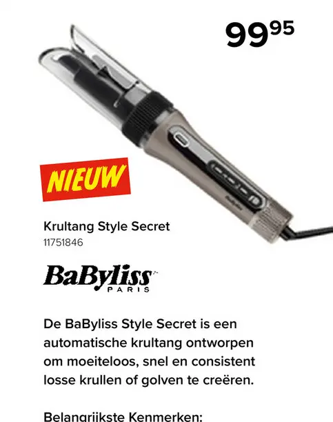 Promotie: Krultang Style Secret