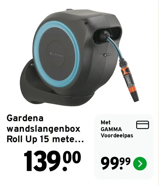 Aanbieding: wandslangenbox Roll Up