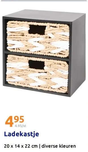 Promotie: Ladekastje