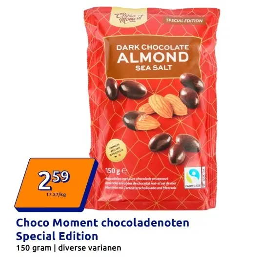 Promotie: Choco Moment chocoladenoten Special Edition