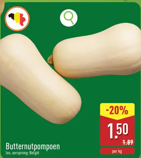 Promotie: Butternutpompoen