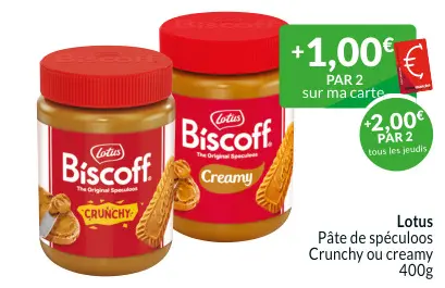 Offre: Pâte de spéculoos