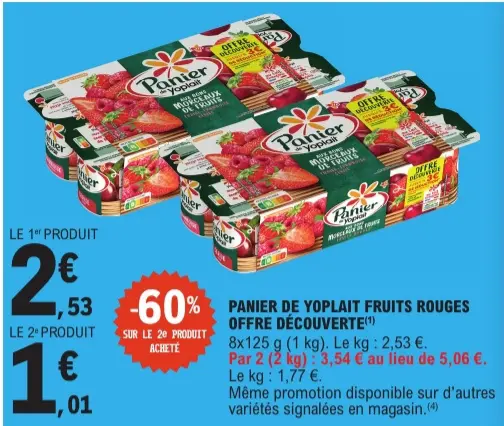Offre: Fruits rouges