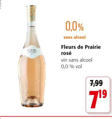 Offre: Fleurs de Prairie rosé