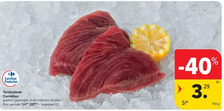 Promotie: Tonijnsteak