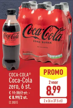 Aanbieding: Coca-Cola zero