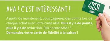 Offre: Carte AHA!