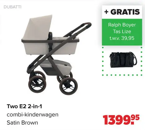 Aanbieding: Two E2 2-in-1 combi-kinderwagen