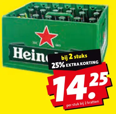 Aanbieding: Krat bier