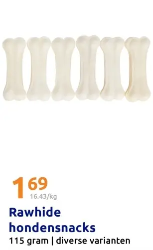Aanbieding: Rawhide hondensnacks