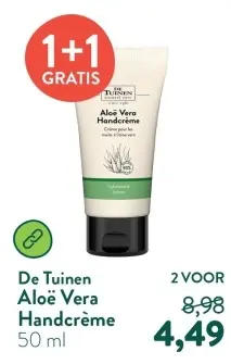 Aanbieding: Aloë Vera Handcrème