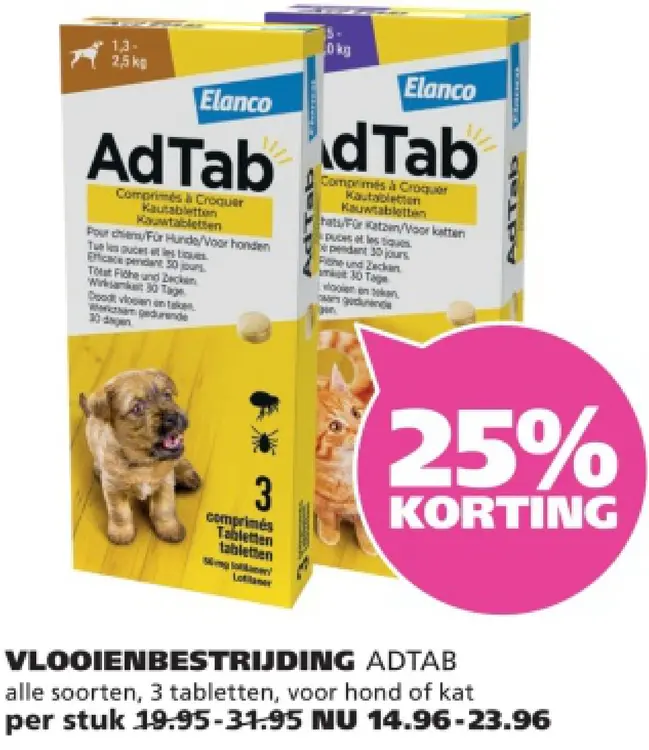 Aanbieding: AdTab & Elanco AdTab