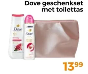Aanbieding: Geschenkset met toilettas