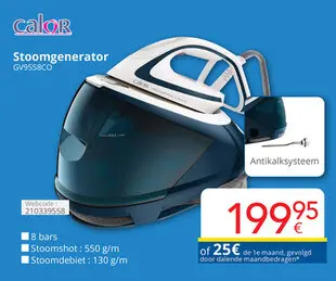 Promotie: Stoomgenerator