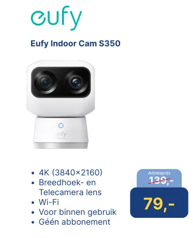 Aanbieding: Indoor Cam S350