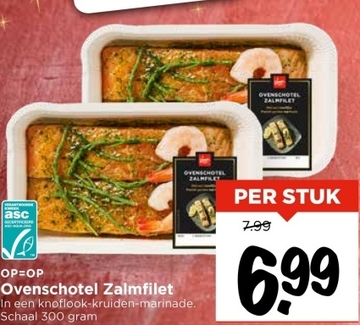 Aanbieding: Ovenschotel Zalmfilet