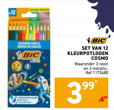Promotie: Kleurpotloden cosmo