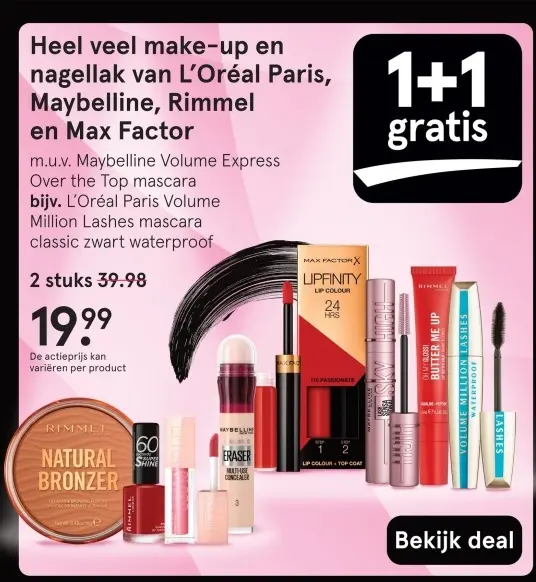 Aanbieding: Make-up en nagellak