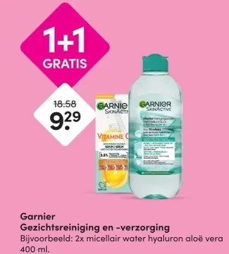 Aanbieding: Garnier Gezichtsreiniging en -verzorging