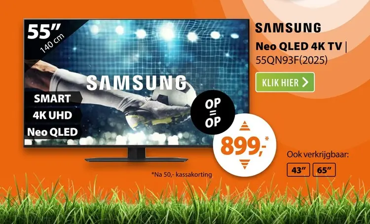 Aanbieding: Samsung Neo QLED 4K 55QN93F (2025)