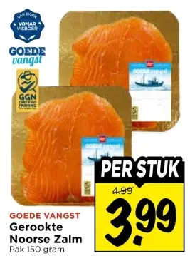 Aanbieding: Gerookte Noorse Zalm